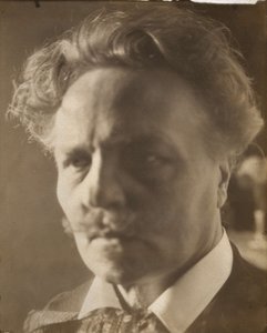 Autoritratto di August Strindberg da August Johan Strindberg